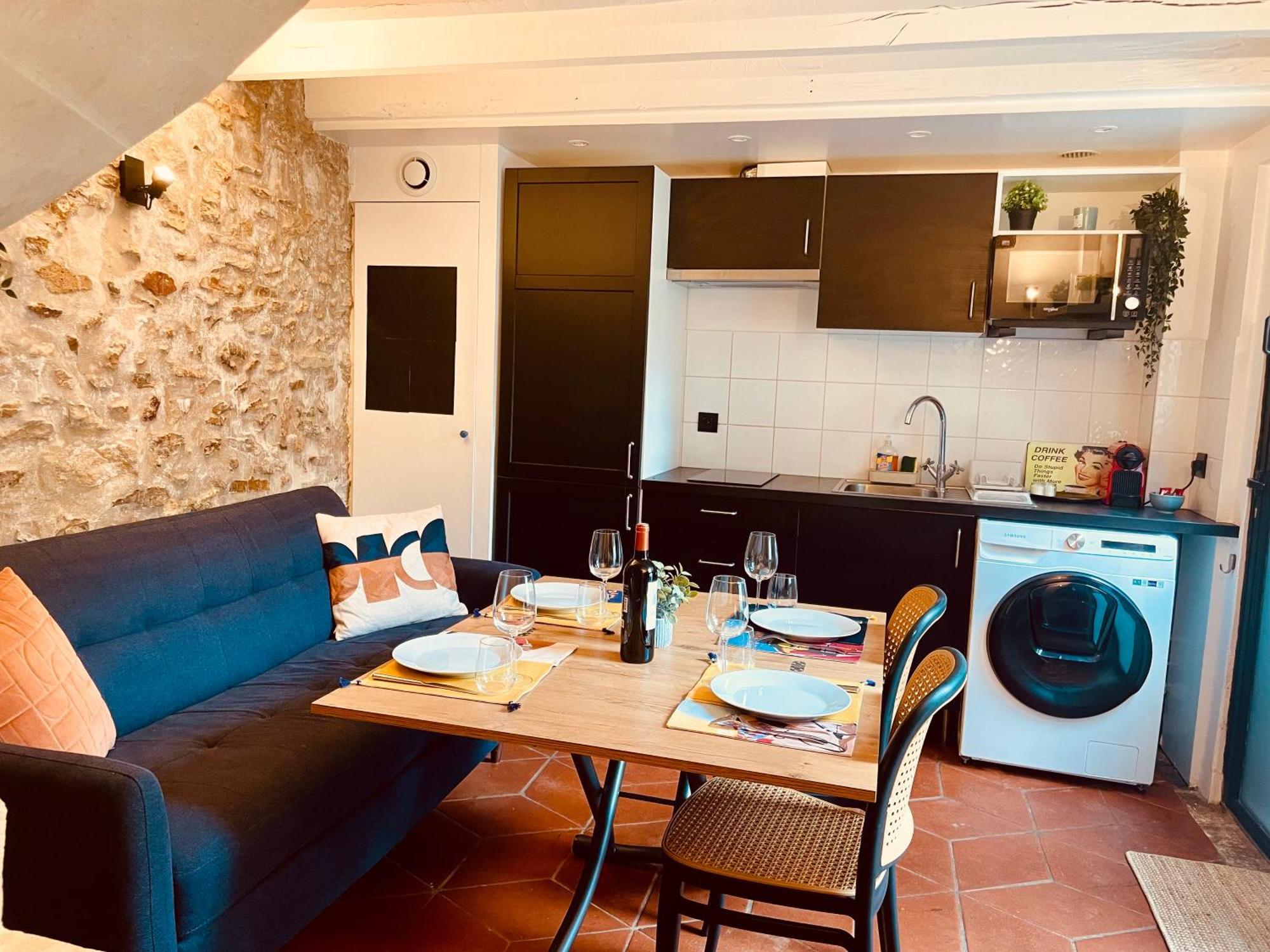 Maisonette Duplex - Tout Equipe - Matelas Haute Qualite Marly-le-Roi Dış mekan fotoğraf