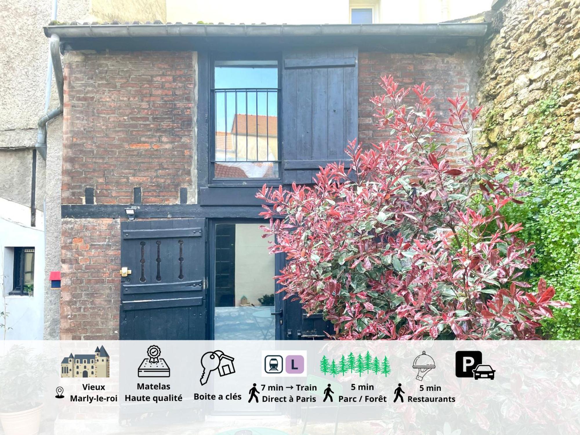 Maisonette Duplex - Tout Equipe - Matelas Haute Qualite Marly-le-Roi Dış mekan fotoğraf