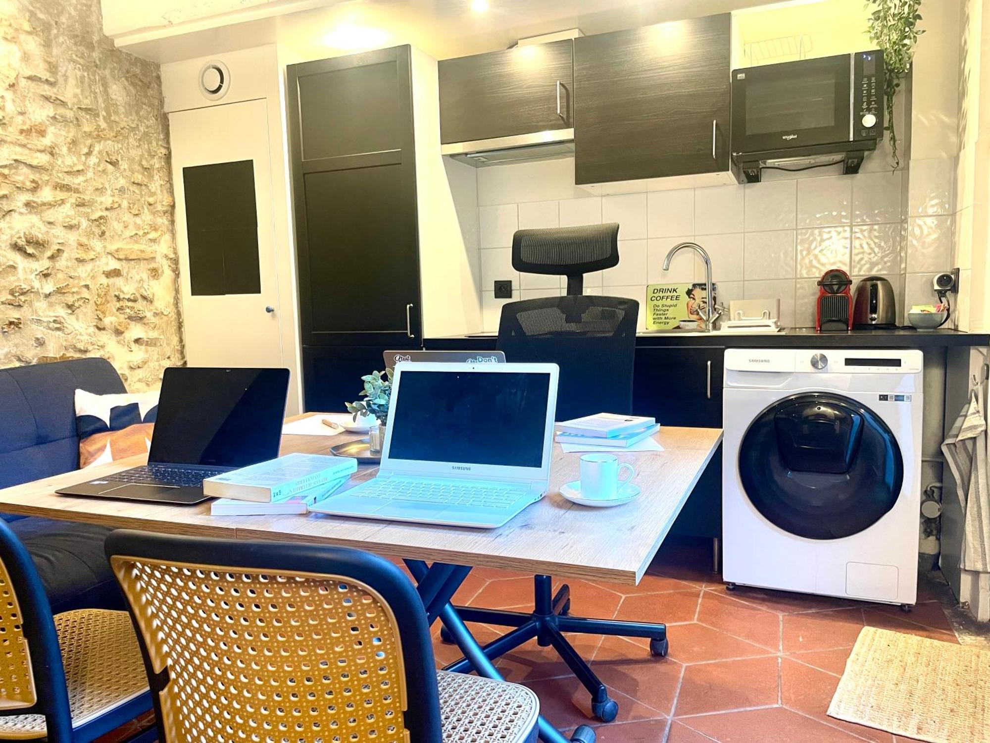Maisonette Duplex - Tout Equipe - Matelas Haute Qualite Marly-le-Roi Dış mekan fotoğraf